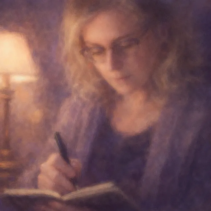 There, she unfolded her instruments: a compass that turned toward regret, a ruler engraved with forgotten birthdays, and a small glass lens that revealed the outline of doors no architect had ever drawn.