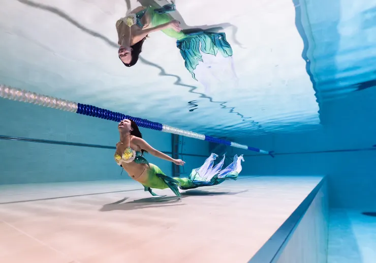 2.【福容花蓮店】美人魚水陸表演 免出國就能體驗童話般的夢幻場景 