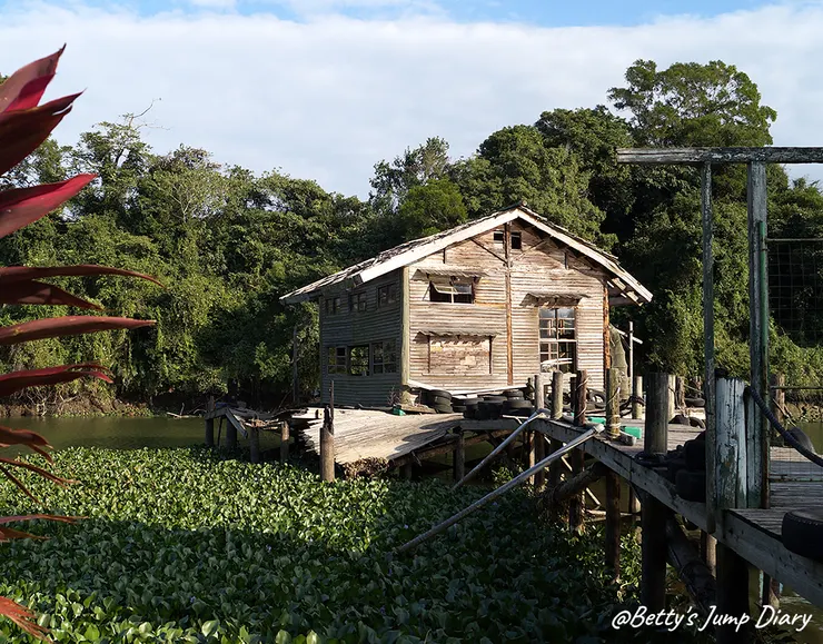 ▲新竹峨眉湖遊艇遊湖碼頭/圖片來源:Betty's Jump Diary