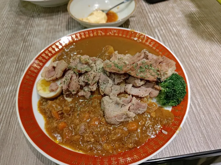 梅花肉雙醬咖哩