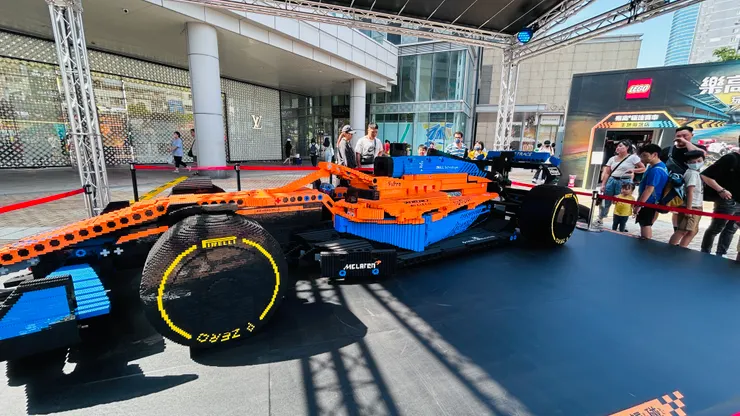 樂高組成的麥拉倫