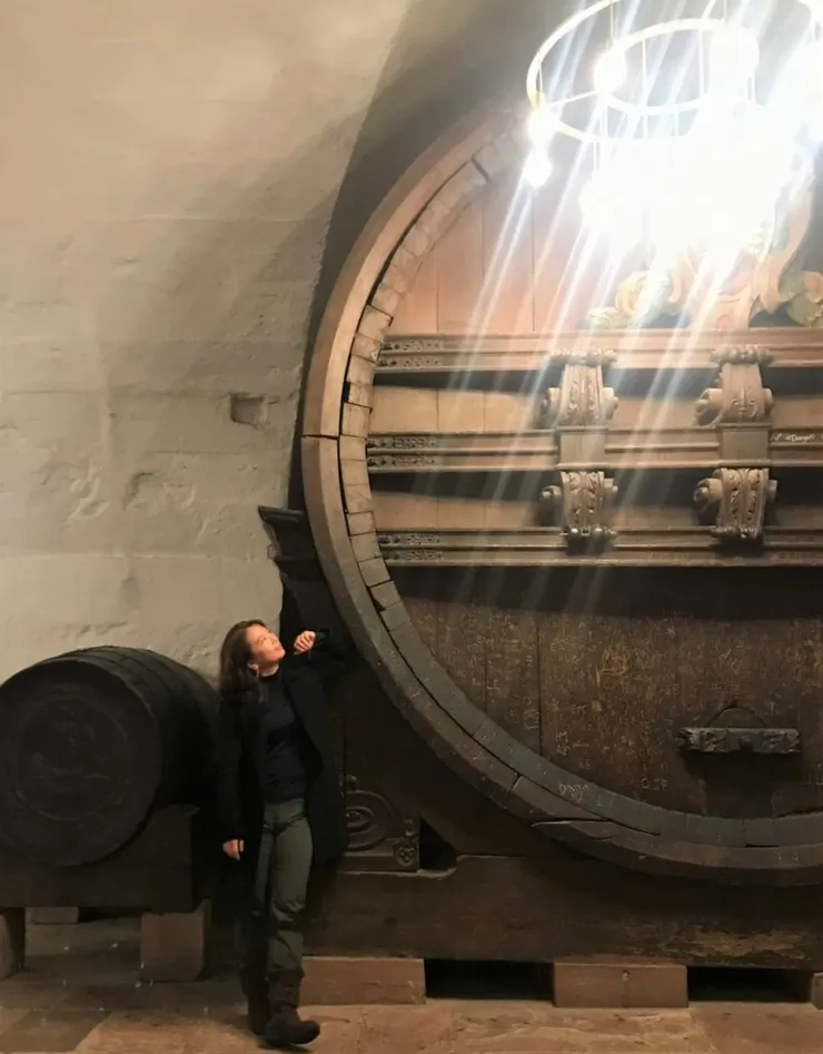 世界最大的葡萄酒橡木桶