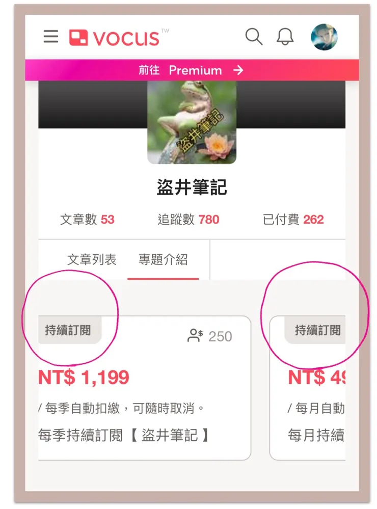 vocus｜新世代的創作平台