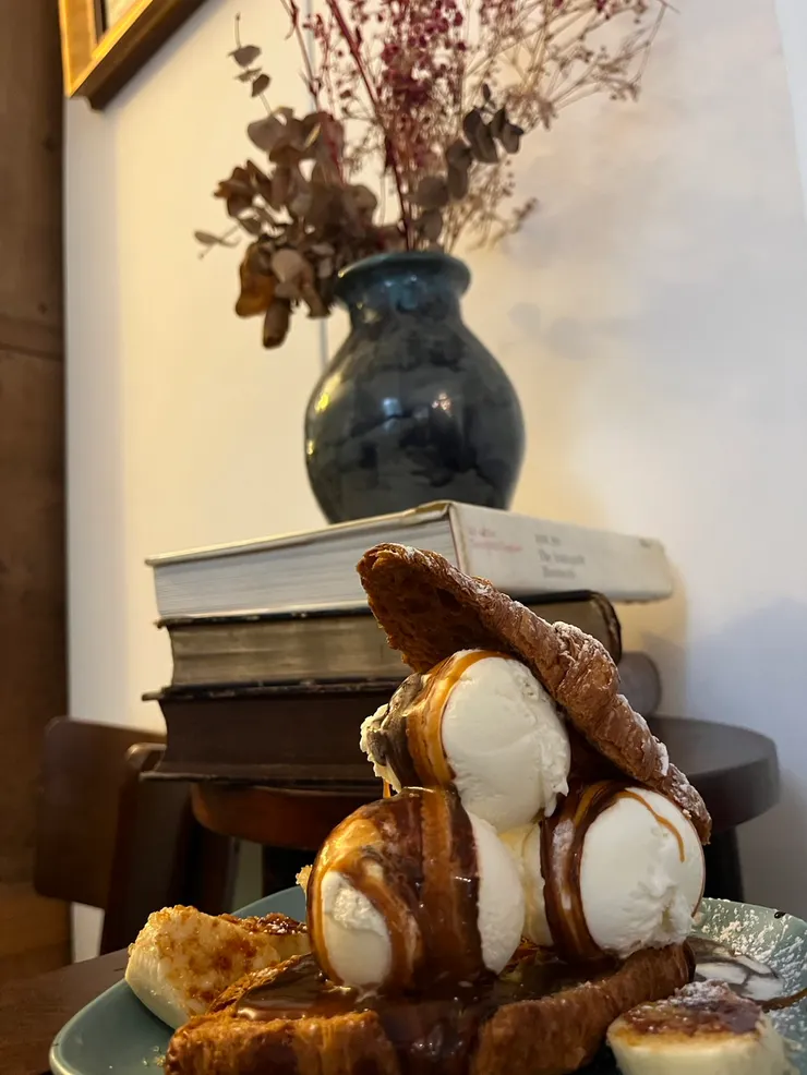 法式巧克力脆可頌冰淇凌