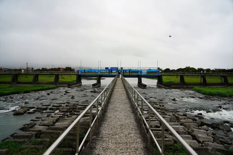 河川水流分配的閘門