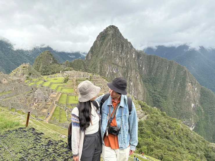 終於一起踏上我們旅行的夢想之地