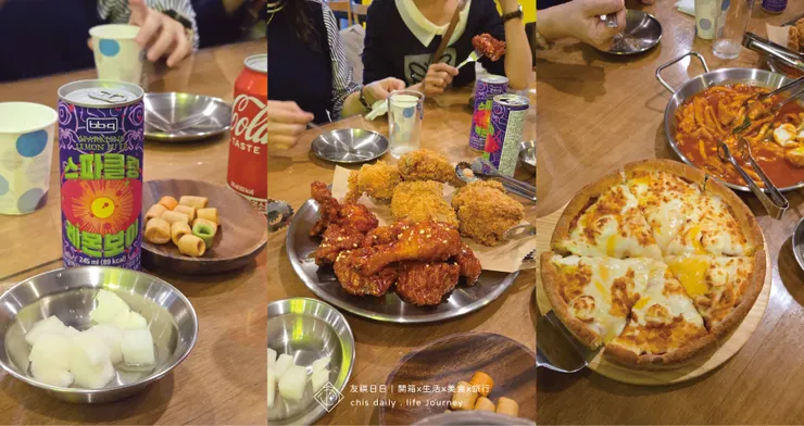 第一個晚餐吃 bb.q 炸雞