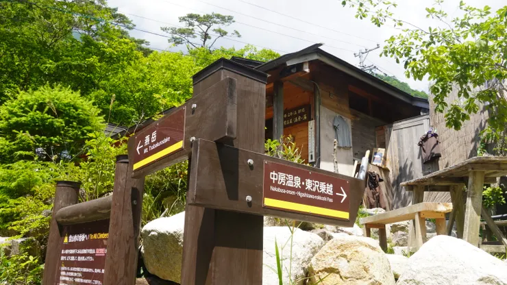 槍岳表銀座縱走起點