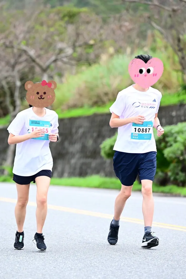 感謝一路上都有攝影師拍照