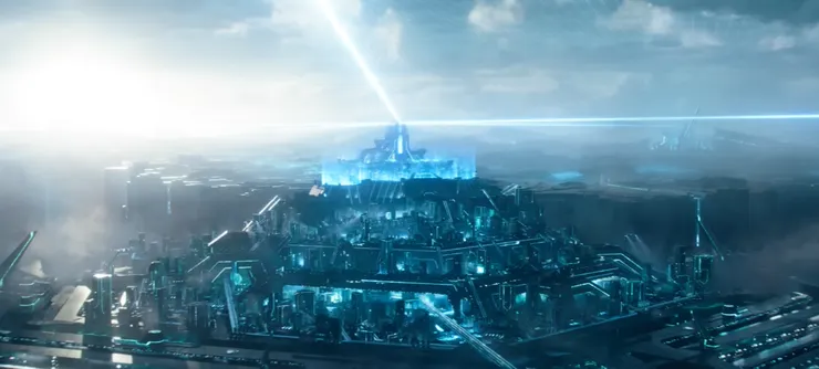 光線交錯的創界網路,是永恆幻覺的起點。