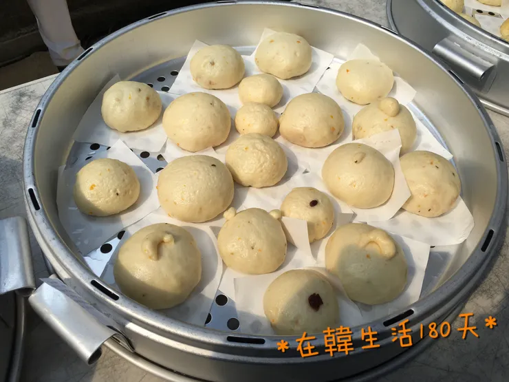 美味的紅豆包出爐了