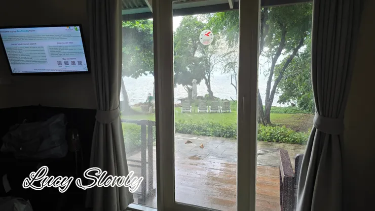 海濱小屋雙人房陽台