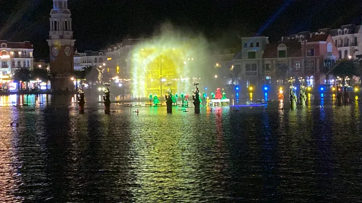 相較於昨天只有720P的投影效果