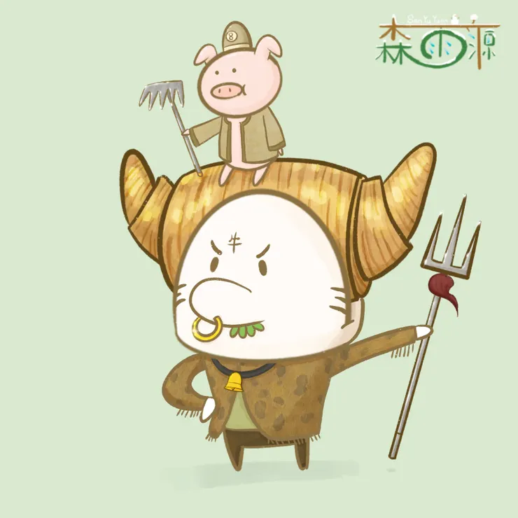 牛魔王與豬八戒by虎吉&豚福