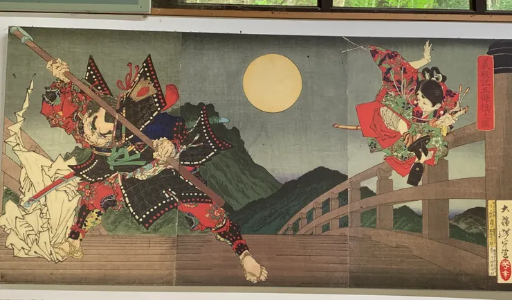 五條橋相遇-鞍馬站