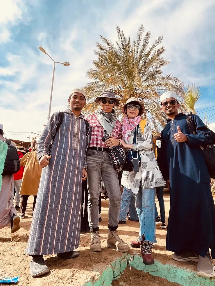 遇到埃及大學生