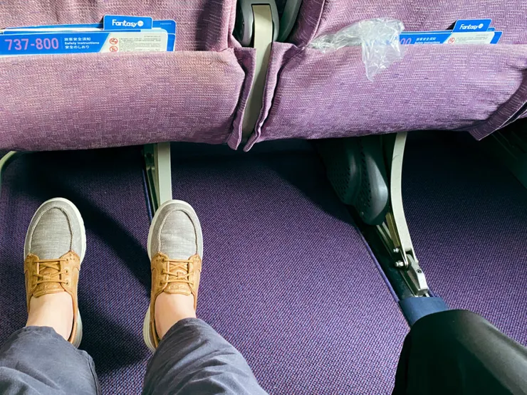 比較寬的座位空間