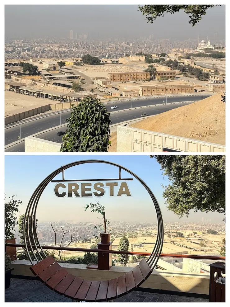 SKY RIM  位於開羅制高點Mokattam山上