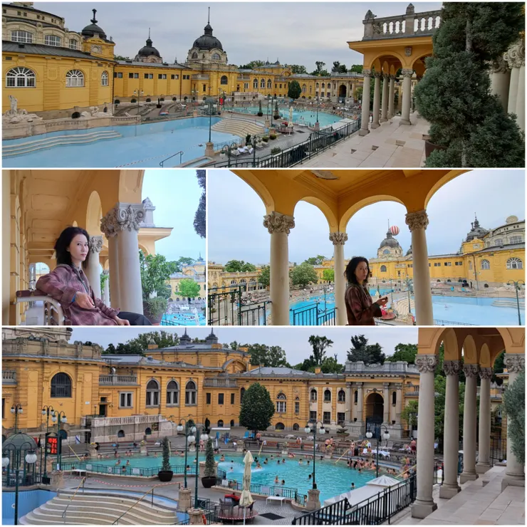 泡完湯後..在三樓看台的隨拍...上面休息室都沒人...泡完腳舒服了許多