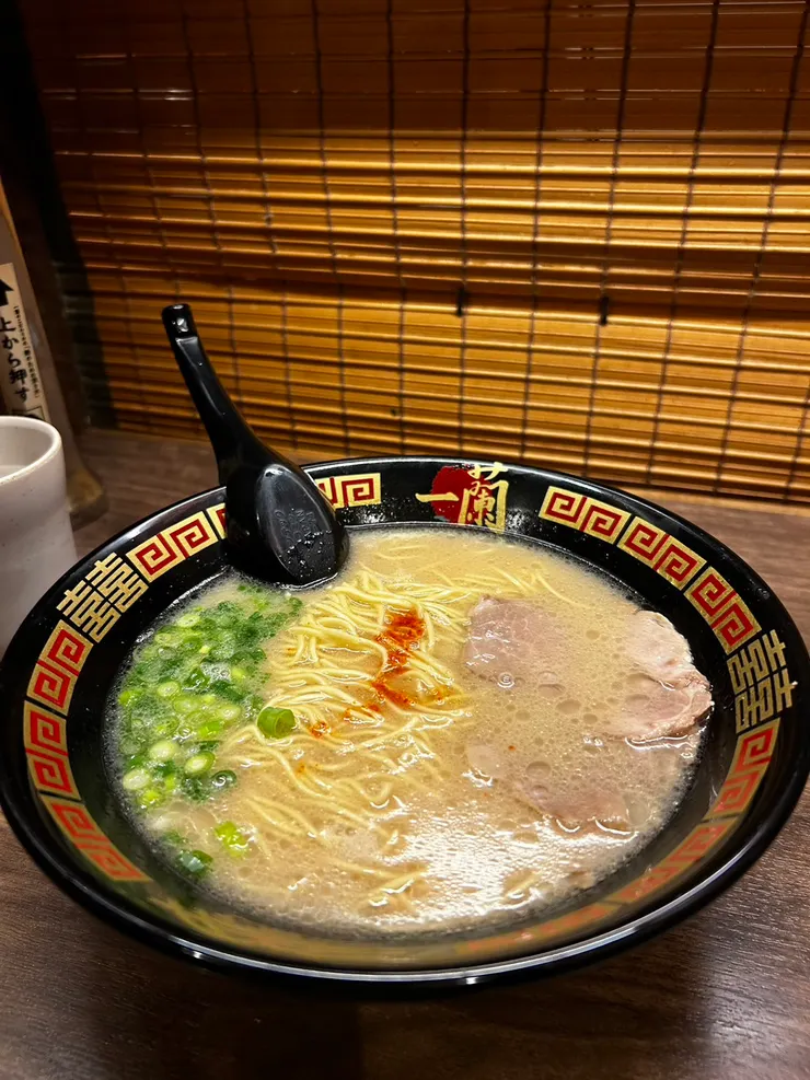 簡單美味的一蘭拉麵