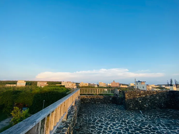 小島上的南嶼城