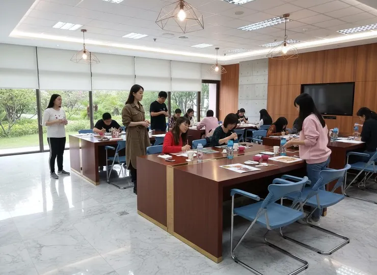 藝術輔療師資認證教學現場