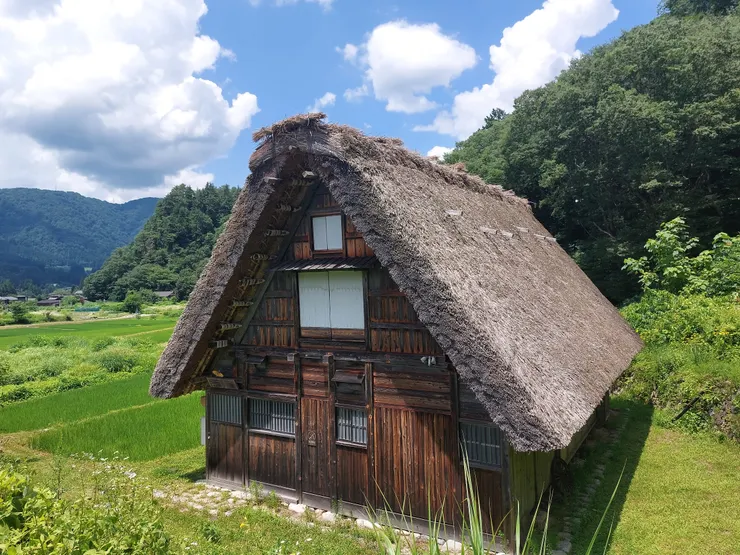 合掌村建築樣貌