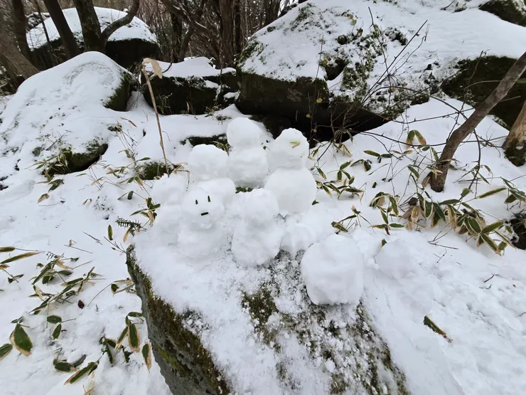 路人堆的小雪人