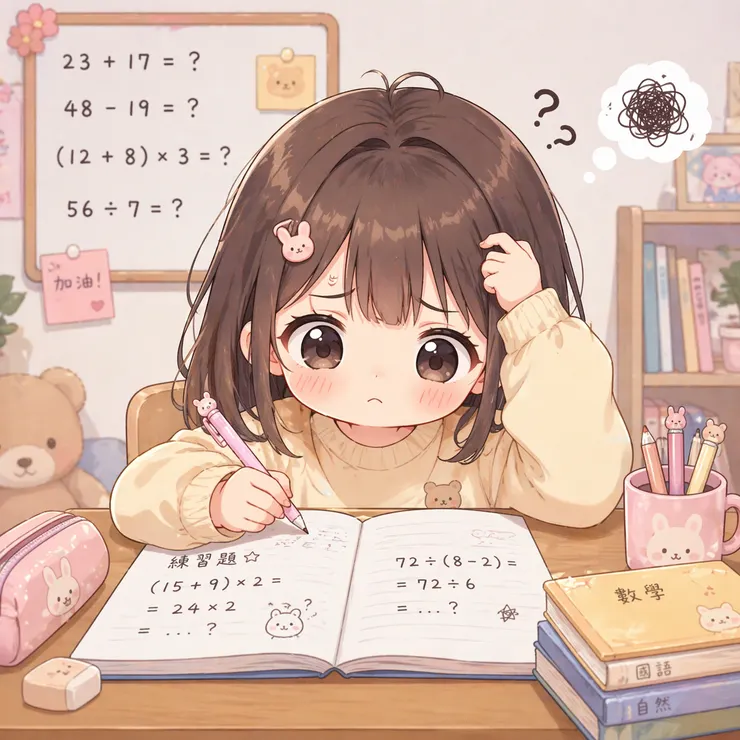 在講義上畫滿插畫...真的很像許多女同學會做的事呢🤣