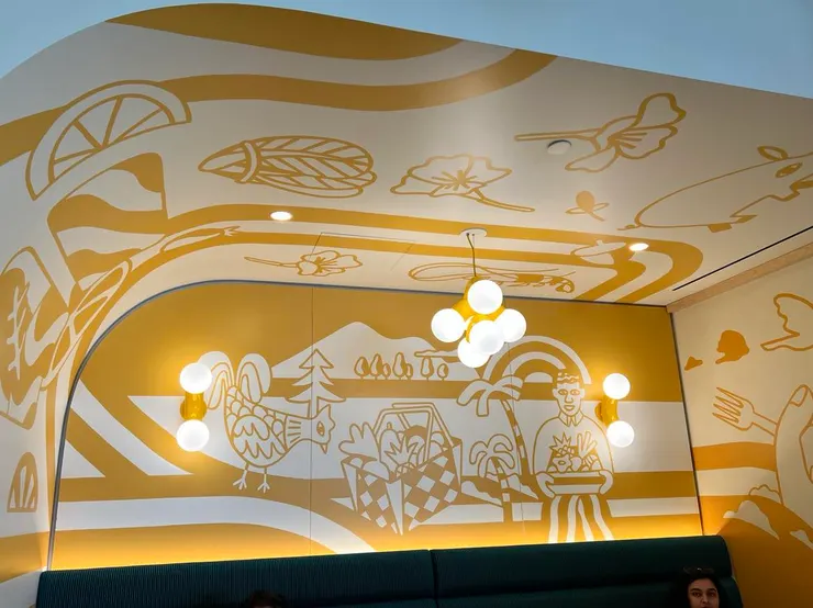 Google Cafe-座位區裝潢