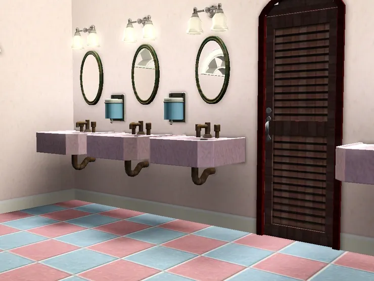 沒人會否認洗手間的重要性吧？一定要漂亮和感覺舒服。我花了很多心思設計！