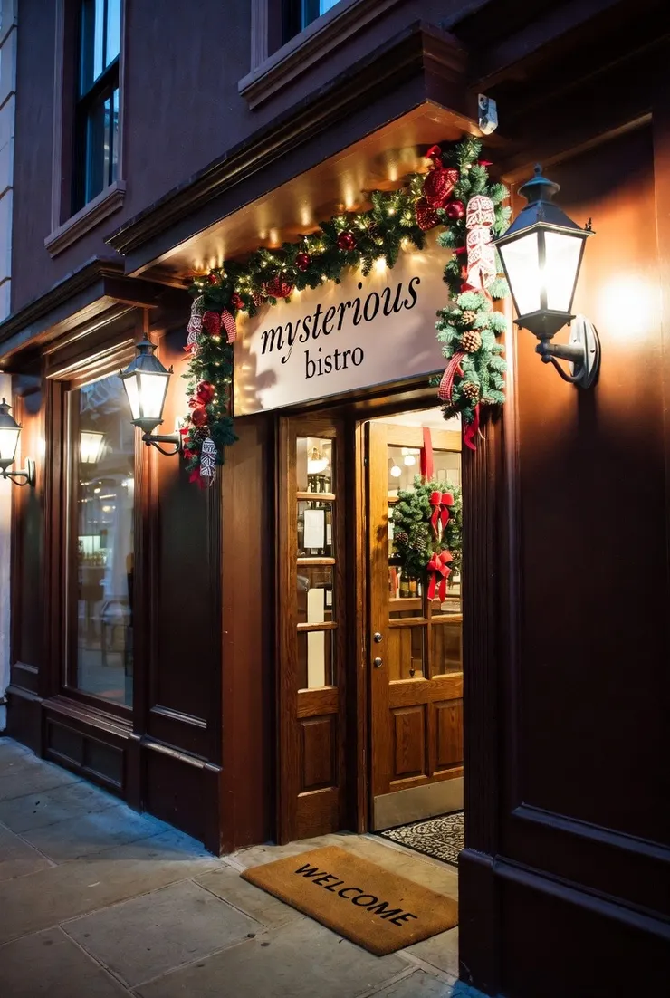 神秘餐酒館(以AI製作)