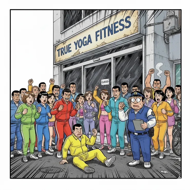 全真瑜伽宣布自10月1日起全面停業，旗下6間分店進入破產清算程序，受影響會員約上萬人