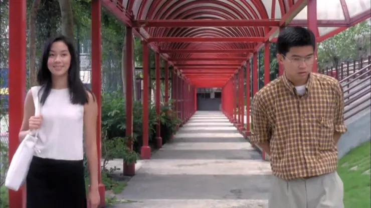 非常古早日劇的場面調度