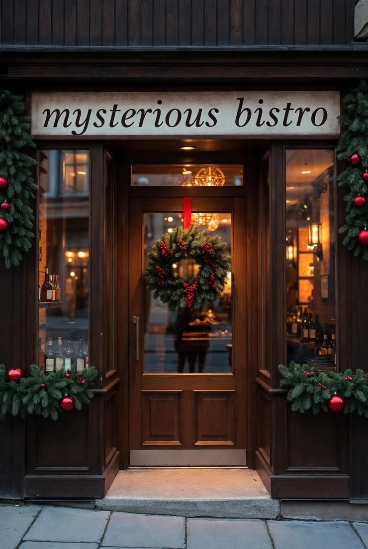 神秘餐酒館(以AI製作)