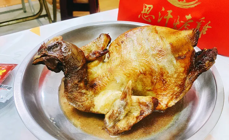 板橋中和除夕團圓菜外帶推薦-思汗烤雞拼盤