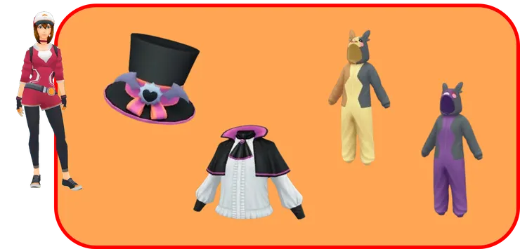 萬聖節2024 Part1 付費換裝道具