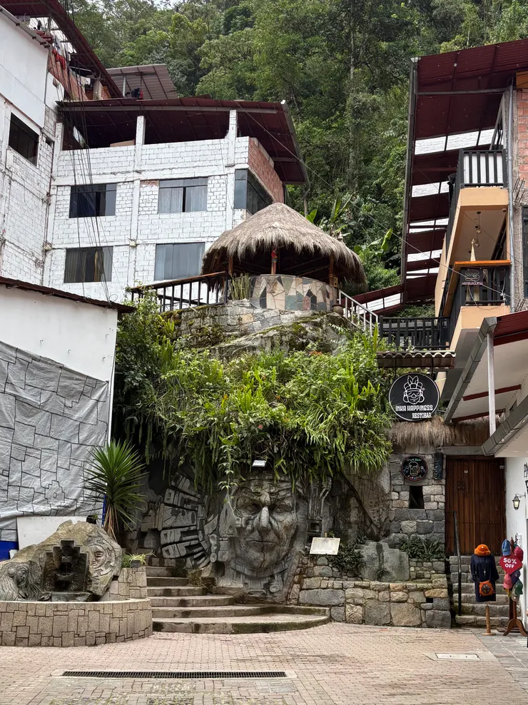 咖啡廳外的廣場