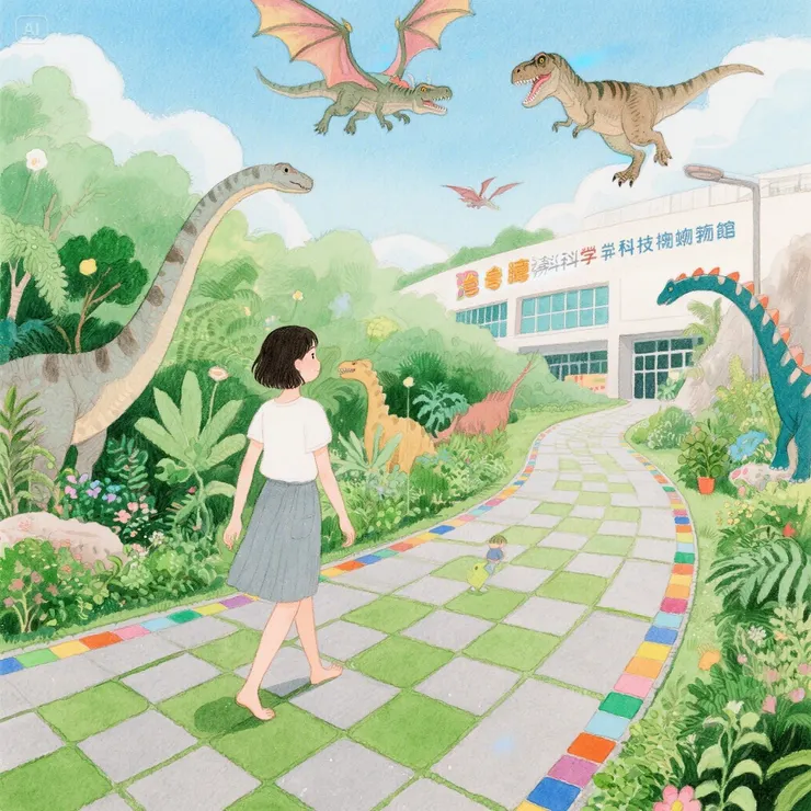 片刻的空白,激盪出無限的可能(圖片來自dreamina AI)