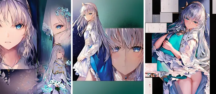 出現比較多元的分鏡了，雖然大概是生成九張出現三張的機率