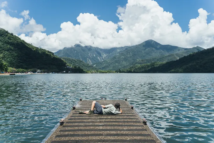 找回只想躺平的自己系列照片