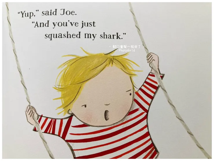 沒有直接回答問題的Joe專注於他的想像遊戲裡。