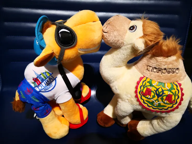 上次沒有體驗到阿拉伯文化，只買了布偶留個念想!