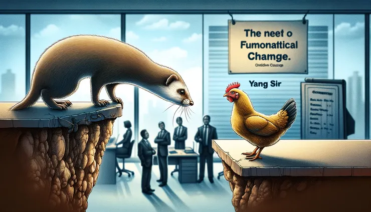 雞跳再多次懸崖，也無法變成老鷹