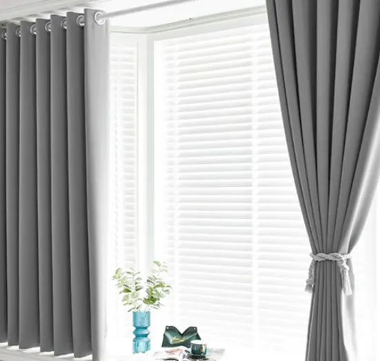 【匠藝家居】全遮光窗簾送伸縮桿