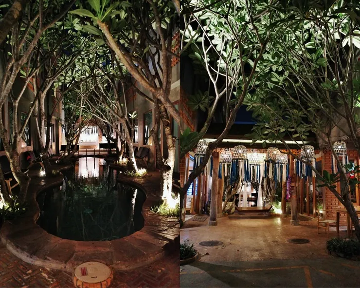 NORN Nimman 13 Boutique Hotel Chiang Mai，夜裡別有一番風味。