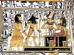 古埃及平面壁畫示意圖