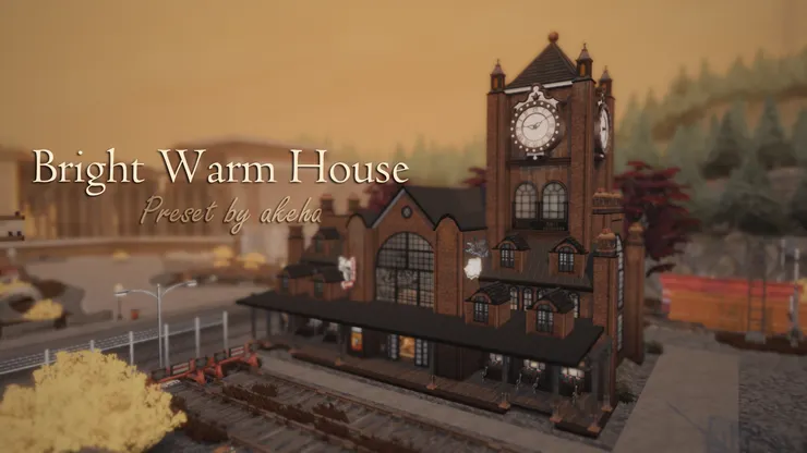 Bright Warm House濾鏡效果圖