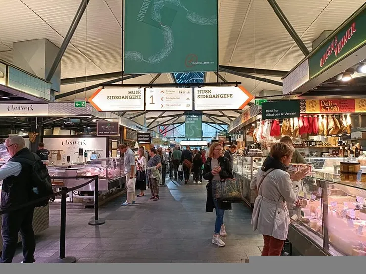 Torvehallerne 市集內部