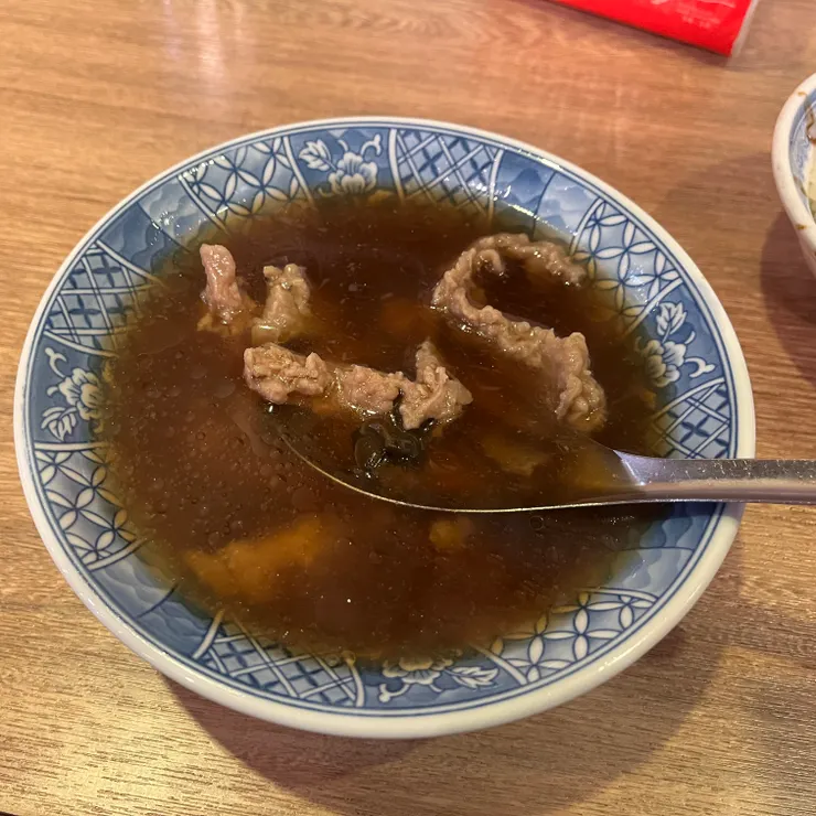 小王煮瓜的清湯瓜仔肉。